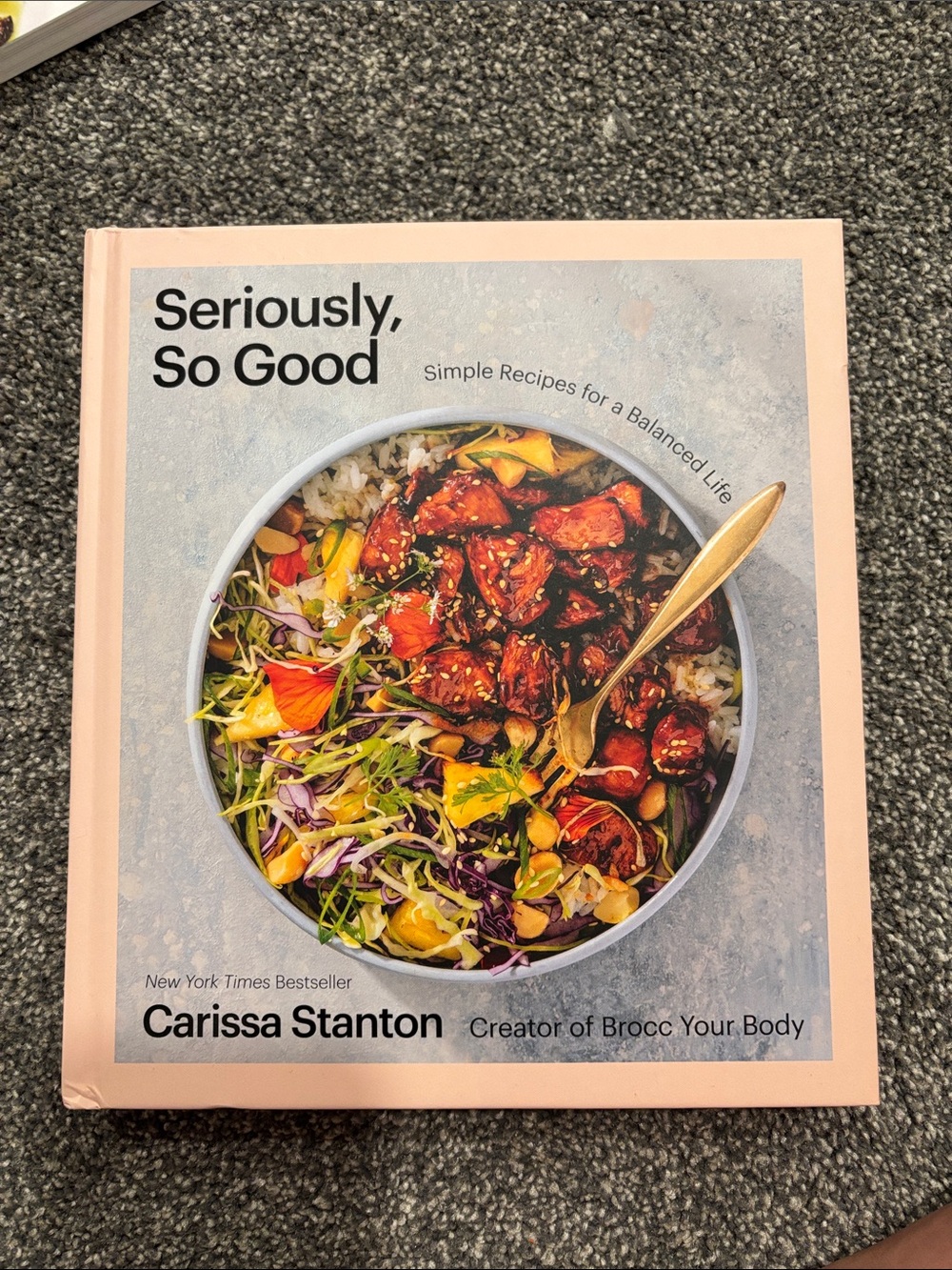 Seriously, So Good by – Pink Hardcover Cookbook